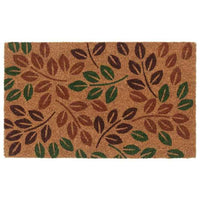 vidaXL Tapete de porta 40x60 cm fibra de coco tufada natural