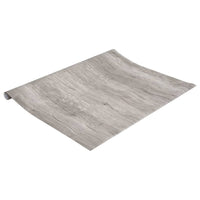 vidaXL Autocolante para móveis c/ aspeto de madeira 90x500 cm PVC