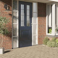 vidaXL Película para janela fosca 45x1000 cm PVC padrão arco-íris 3D