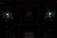 24 volt Elektrische Quad, 4 motoren, rubberen banden, leder zitting en meer!