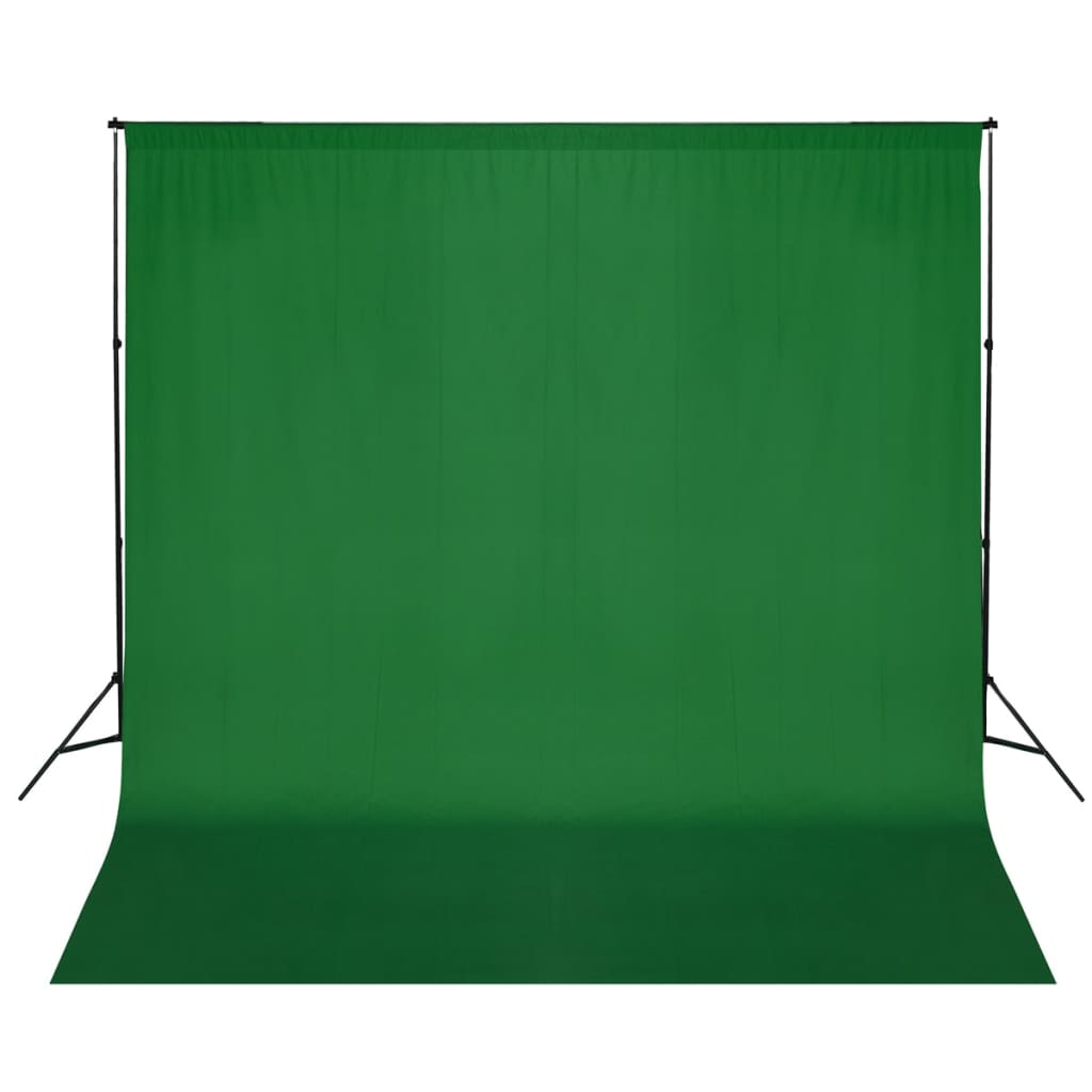 vidaXL Sistema porta-fundos 600 x 300 cm preto