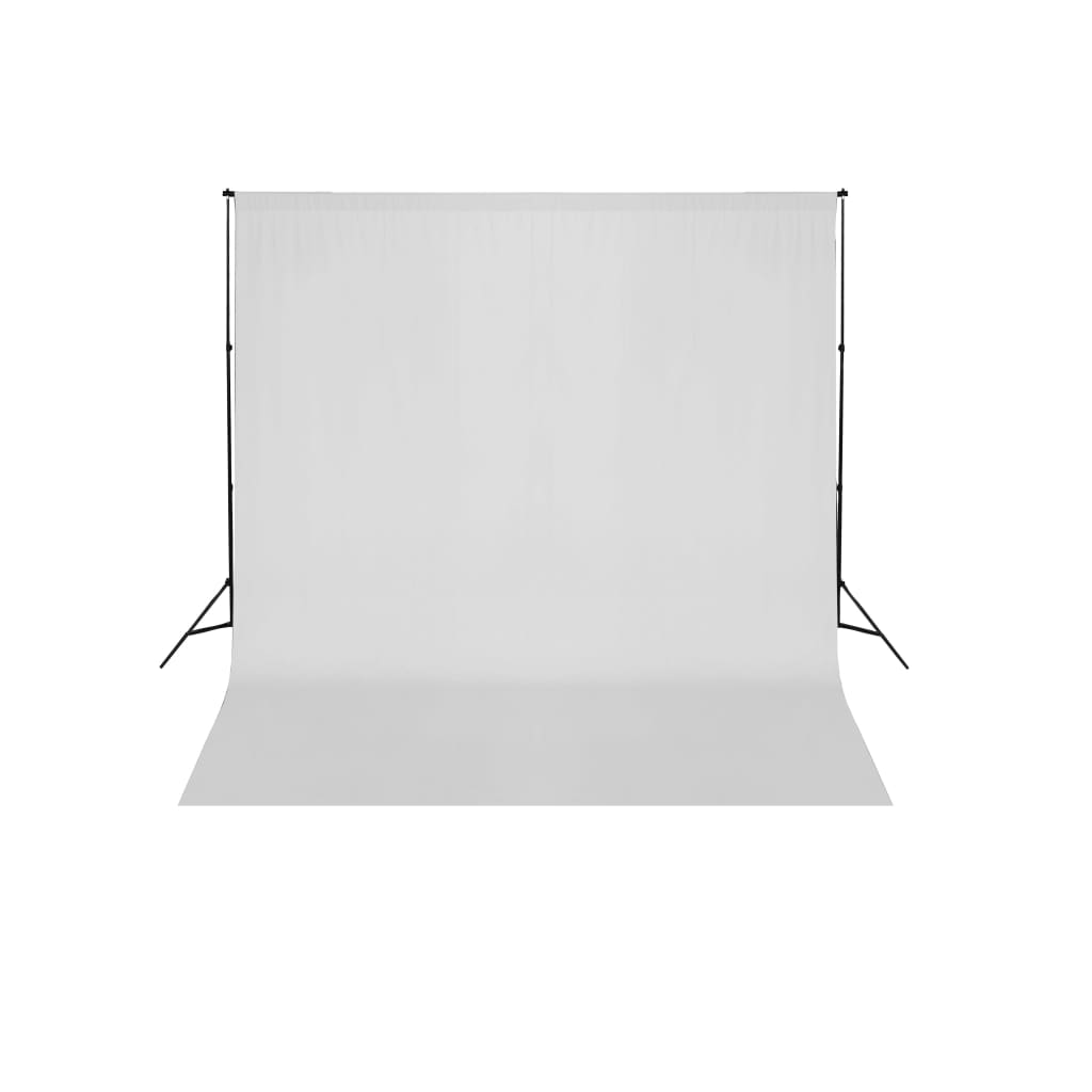 vidaXL Sistema porta-fundos 600 x 300 cm preto