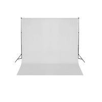 vidaXL Sistema porta-fundos 600 x 300 cm preto
