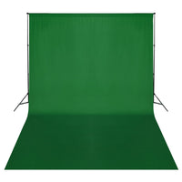 vidaXL Sistema porta-fundos 300 x 300 cm verde