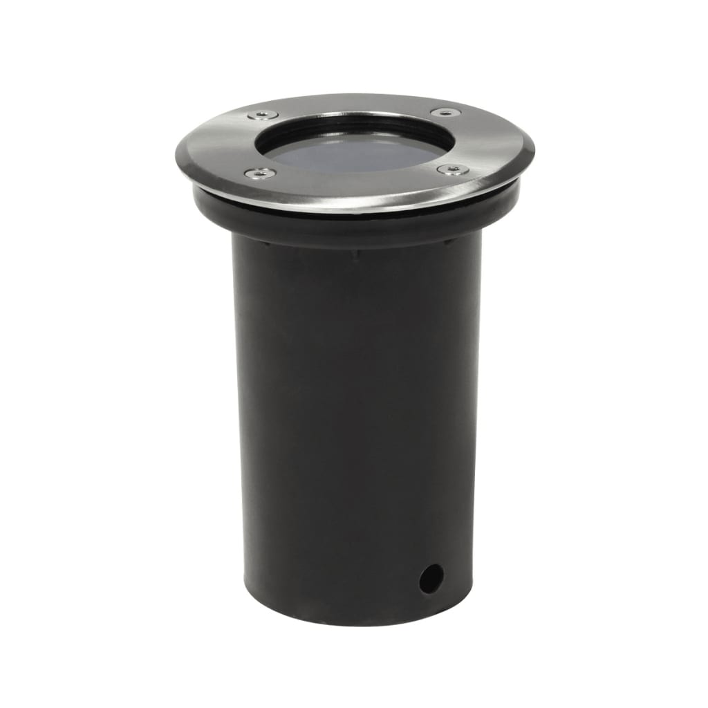 vidaXL Iluminação redonda p/ piso exterior 12 pcs