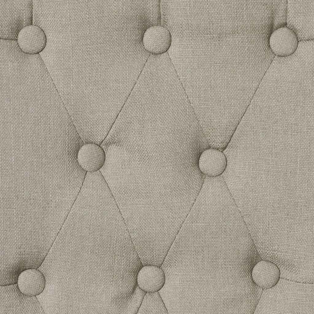 vidaXL Cadeiras de jantar 6 pcs tecido cor camel