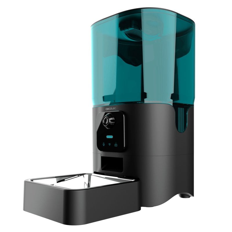 Cecotec Pumba 6000 Purrfect Meal Smart Vision Comedouro Automático para Animais de Estimação WiFi com Câmara