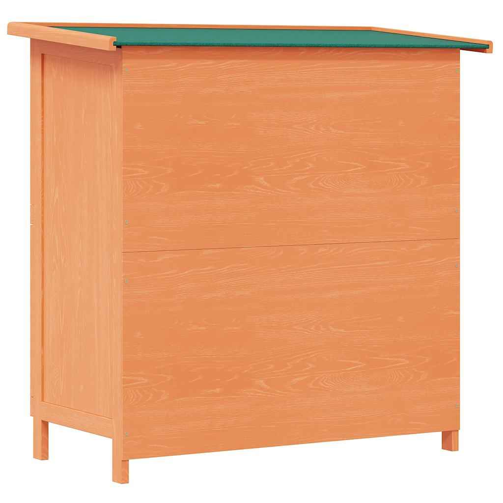 vidaXL Coelheira para animais pequenos 4 portas madeira