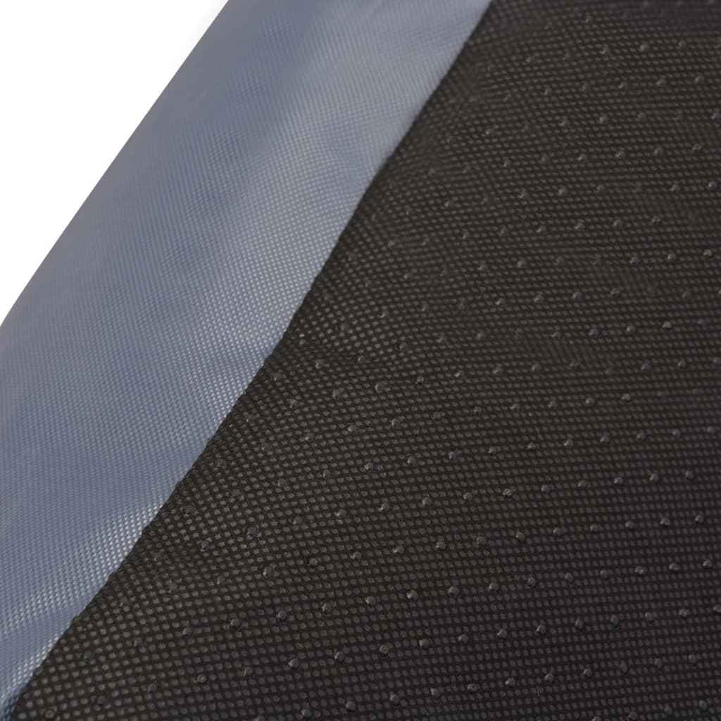 vidaXL Cama para cães com almofada acolchoada tamanho S cinzento