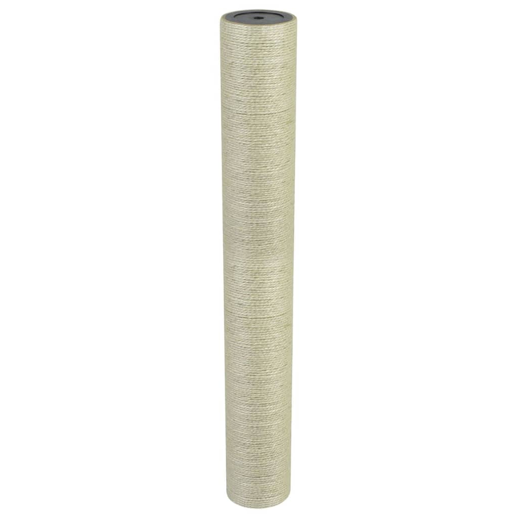 vidaXL Arranhador para gatos 8 x 20 cm 8 mm bege