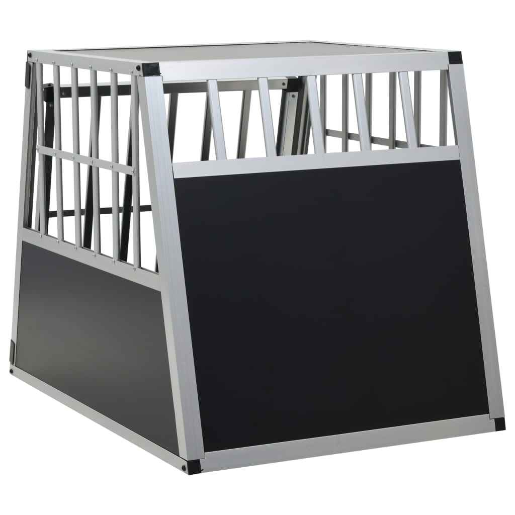 vidaXL Transportadora para cães com porta única 65x91x69,5 cm