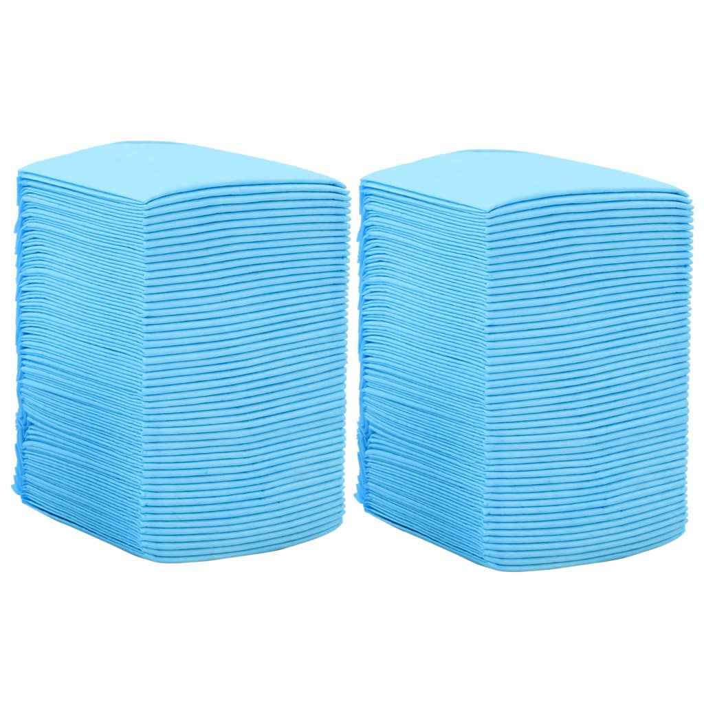 vidaXL Resguardos p/ treino animais de estimação 100 pcs 45x33 cm TNT