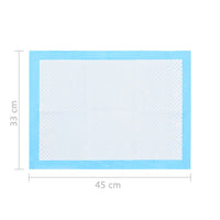 vidaXL Resguardos p/ treino animais de estimação 100 pcs 45x33 cm TNT