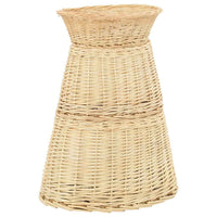 vidaXL 3 pcs cestos p/ gatos + almofadões 47x34x60cm salgueiro natural