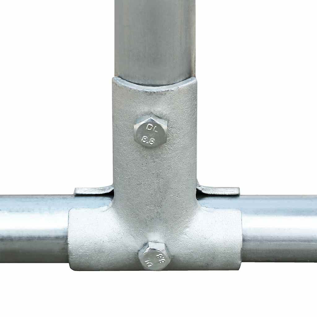 vidaXL Galinheiro exterior em aço galvanizado 2,75x2x1,92 m