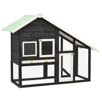 vidaXL Coelheira 140x63x120 cm madeira de abeto maciça