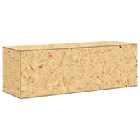 vidaXL Terrário em derivados de madeira 144x46x48 cm