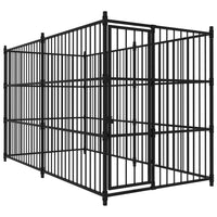 vidaXL Canil de exterior 300x150x185 cm