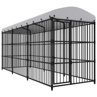 vidaXL Canil de exterior 300x150x185 cm