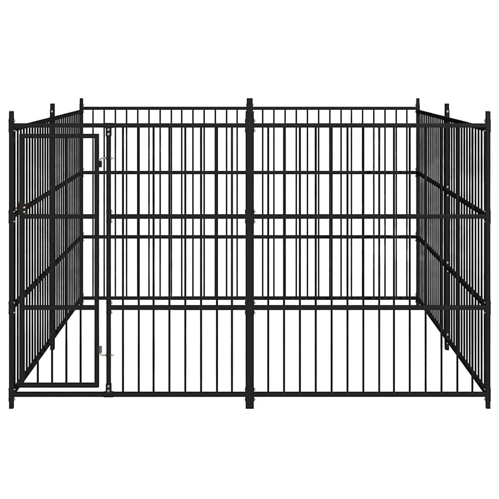 vidaXL Canil de exterior 300x150x185 cm