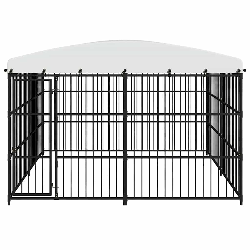 vidaXL Canil de exterior 300x150x185 cm