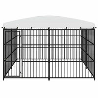 vidaXL Canil de exterior 300x150x185 cm