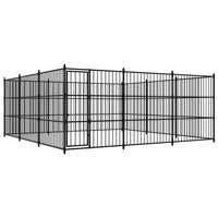 vidaXL Canil de exterior 300x150x185 cm