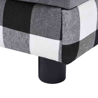 vidaXL Sofá para cães 57x34x36 cm pelúcia cinzento