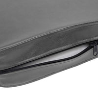 vidaXL Sofá para cães 80x50x40 cm couro artificial cinzento