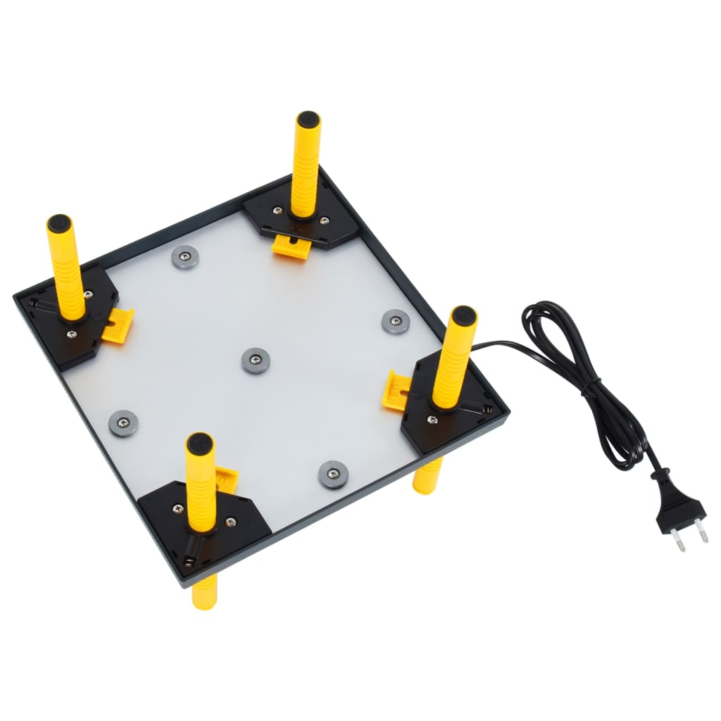 vidaXL Placa de aquecimento para pintos e patinhos 25x25 cm
