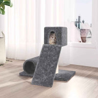 vidaXL Árvore para gatos com poste arranhador sisal 59 cm cor creme
