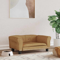 vidaXL Cama para cães 95x55x30 cm veludo azul