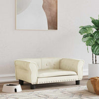 vidaXL Cama para cães 95x55x30 cm veludo azul