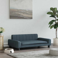 vidaXL Cama para cães 90x53x30 cm couro artificial cor creme