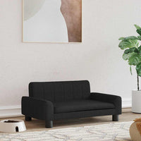 vidaXL Cama para cães 90x53x30 cm couro artificial cor creme