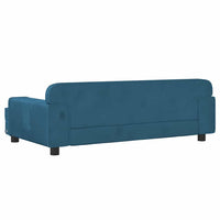 vidaXL Cama para cães 90x53x30 cm veludo castanho