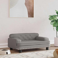 vidaXL Cama para cães 90x53x30 cm veludo castanho