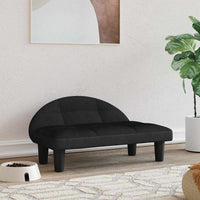 vidaXL Cama para cães 70x52x30 cm tecido cor creme