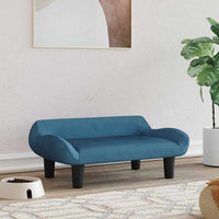 vidaXL Cama para cães 70x40x24 cm tecido cor creme