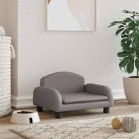 vidaXL Cama para cães 70x45x30 cm tecido cor creme