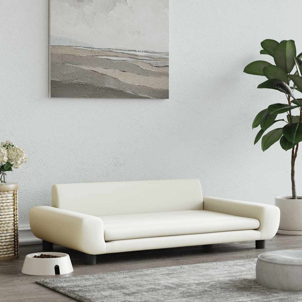 vidaXL Cama para cães 100x54x33 cm veludo azul