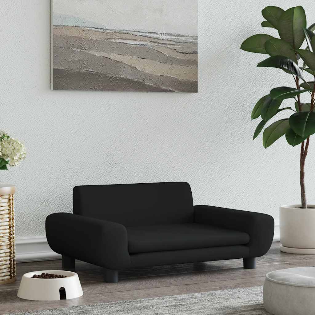 vidaXL Cama para cães 100x54x33 cm veludo azul