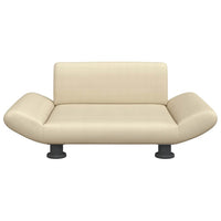 vidaXL Cama para cães 70x45x28 cm tecido cinzento-escuro