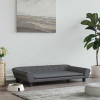 vidaXL Cama para cães 100x50x21 cm veludo azul