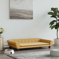 vidaXL Cama para cães 100x50x21 cm veludo azul