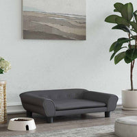 vidaXL Cama para cães 100x50x21 cm veludo azul