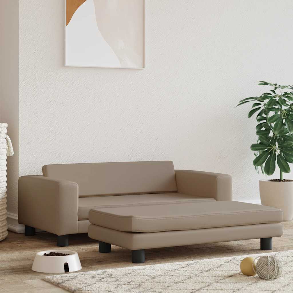 vidaXL Cama para cães com extensão 100x50x30 cm veludo azul