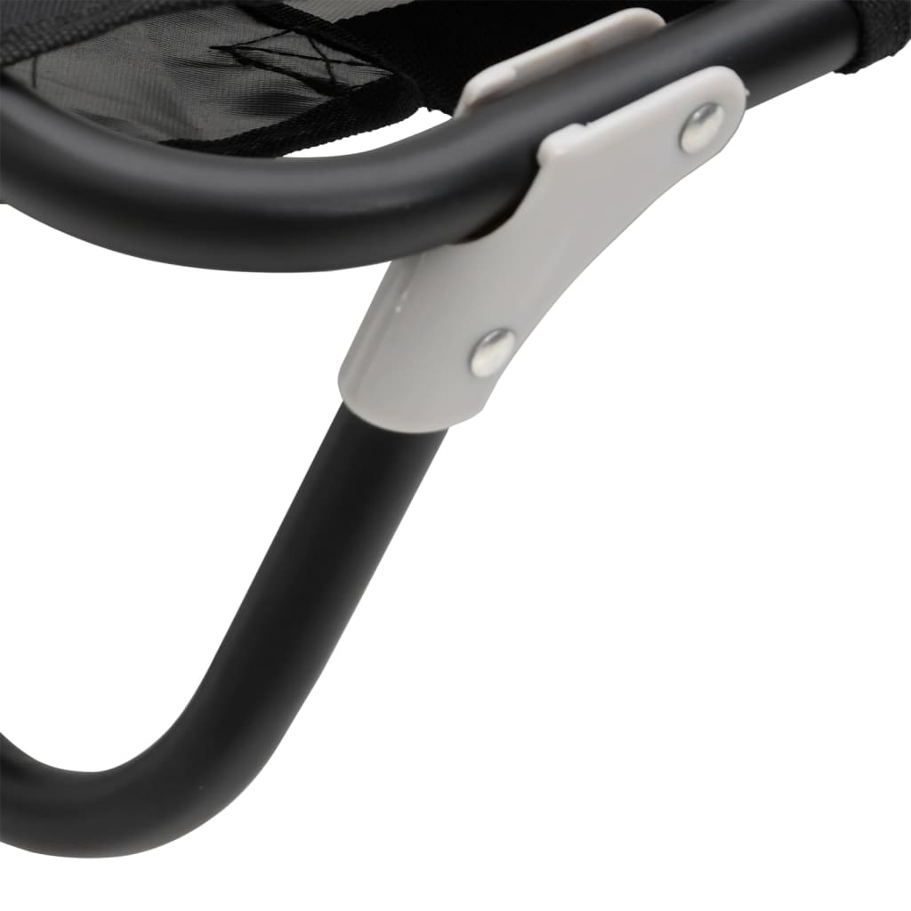 vidaXL Cama para cães dobrável tecido oxford e aço antracite