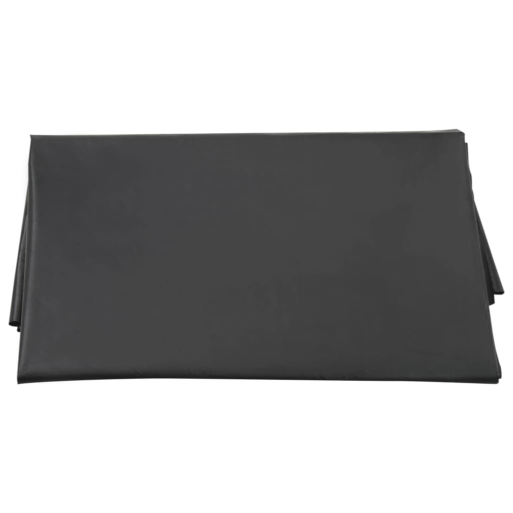 vidaXL Forro para caixa de areia 120x110 cm preto
