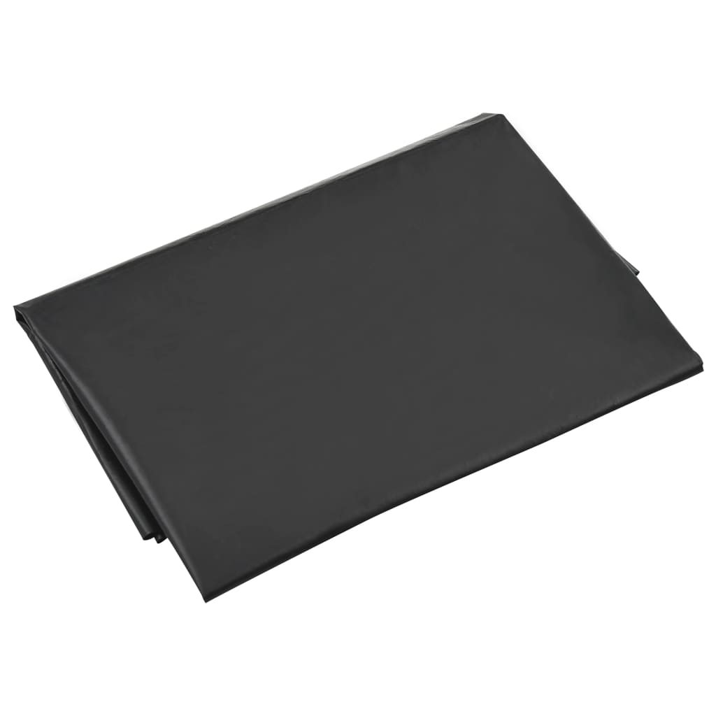 vidaXL Forro para caixa de areia 120x110 cm preto